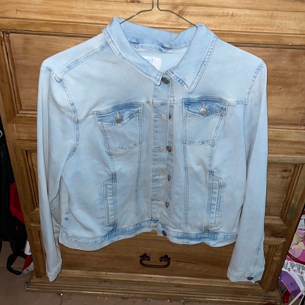 Light blue denim jacket